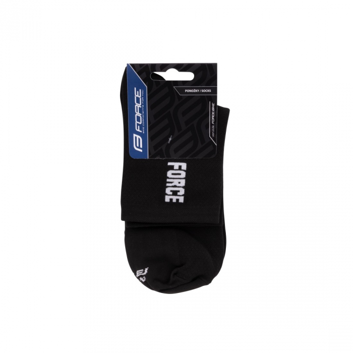 Sosete Force Colour scurte negre L-XL (42-46) [2]