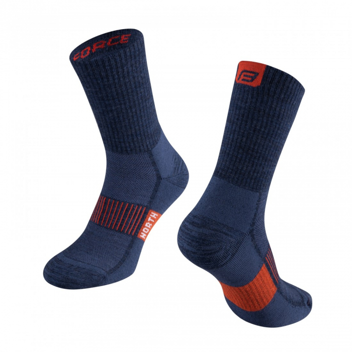 Sosete Force North blue-orange S-M/36-41 [1]