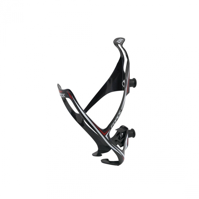 Suport bidon Force Carbon 18 grame alb/negru [1]