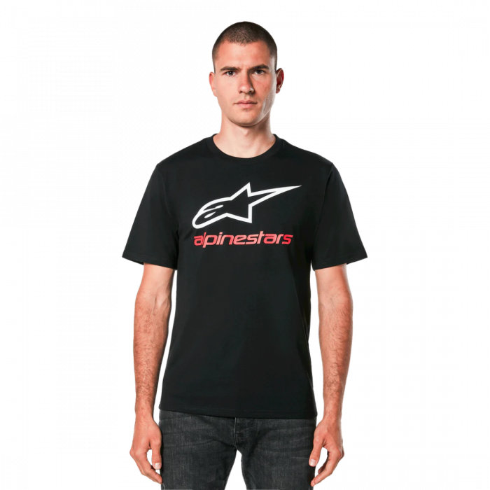 Tricou Alpinestars Always 2.0 CSF Tee Black/White/Red XL [1]