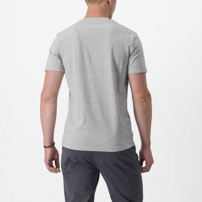 Tricou casual Castelli Finale Tee Gri L [2]