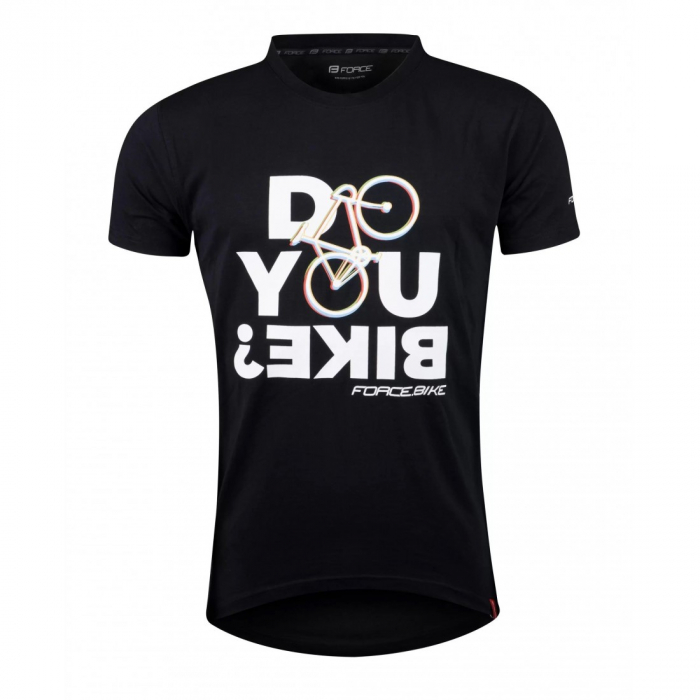 Tricou ciclism Force Bike Black XS [2]