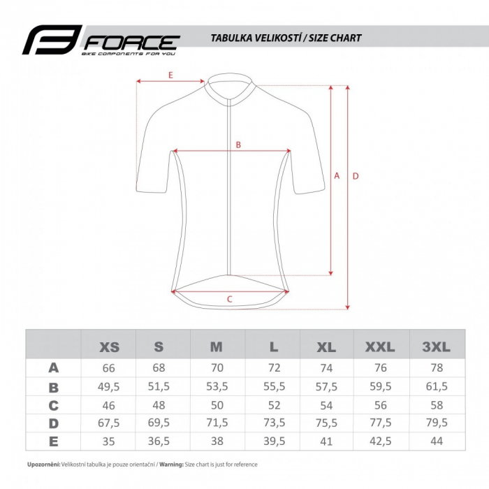 Tricou ciclism Force MTB Core rosu/negru XXL [3]