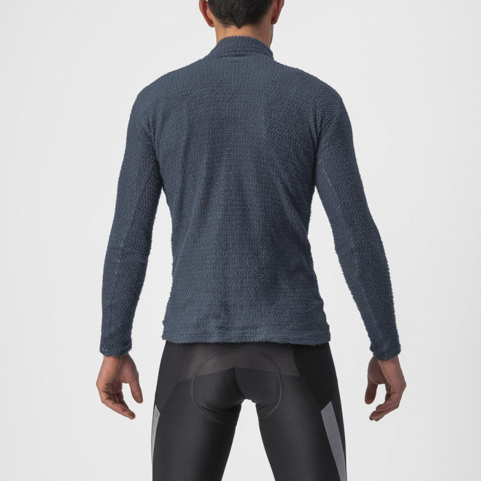 Tricou cu maneca lunga Castelli Cold Day 2nd Layer Bleumarin M [5]