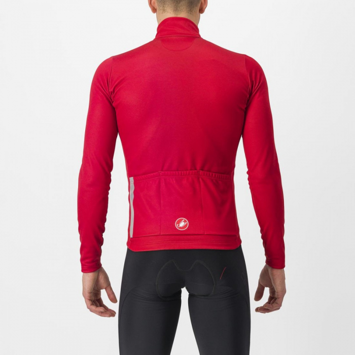 Tricou cu maneca lunga Castelli Entrata Thermal Rosu XL [2]