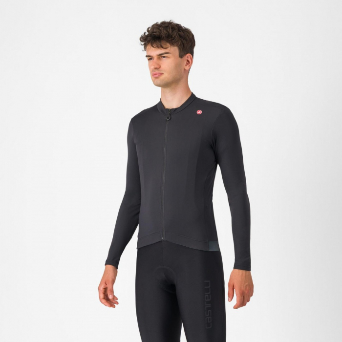 Tricou cu maneca lunga Castelli Espresso Thermal Negru L [1]