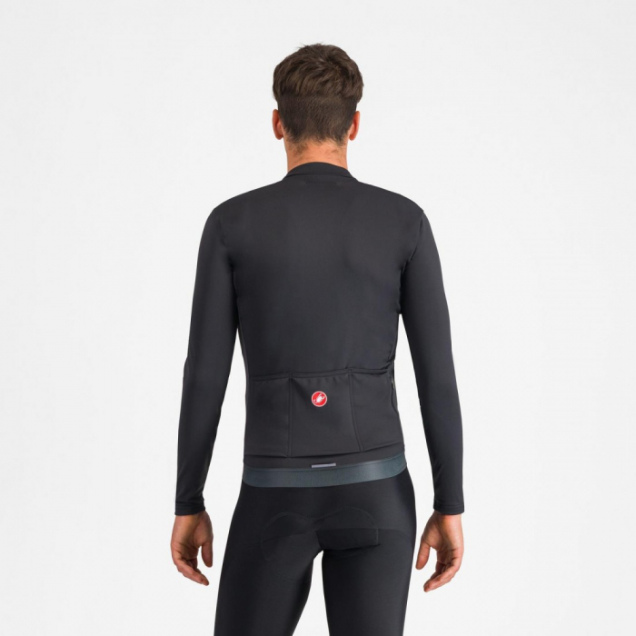Tricou cu maneca lunga Castelli Espresso Thermal Negru L [2]