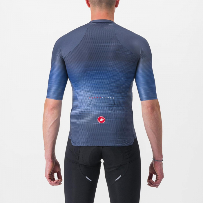 Tricou cu maneca scurta Castelli Aero Race 6.0 Bleumarin XXL [2]