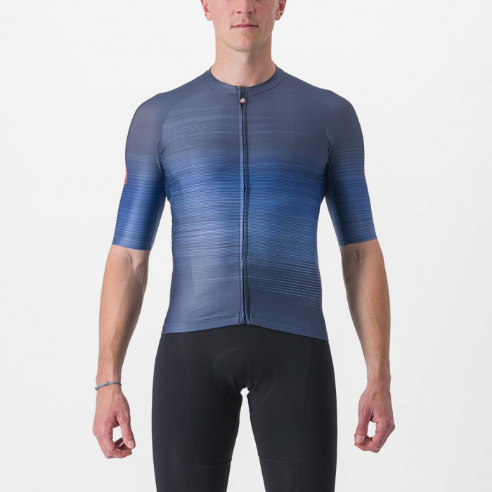 Tricou cu maneca scurta Castelli Aero Race 6.0 Bleumarin XXL [1]