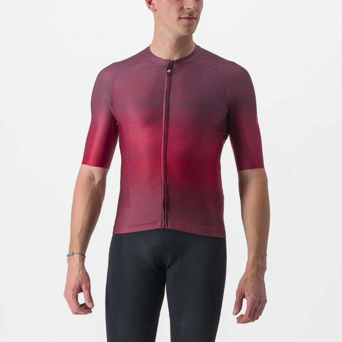 Tricou cu maneca scurta Castelli Aero Race 6.0 Visiniu XXXL [1]
