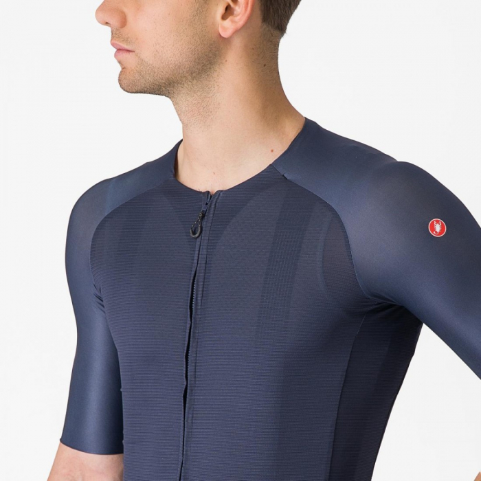 Tricou cu maneca scurta Castelli Aero Race 7.0 Indigo XXL [5]