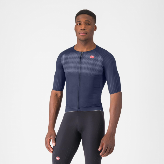 Tricou cu maneca scurta Castelli Aero Race 8S, pentru barbati, albastru belgian, M [1]