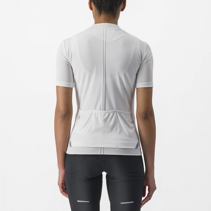 Tricou cu maneca scurta Castelli Anima 4 de dama Alb M [2]