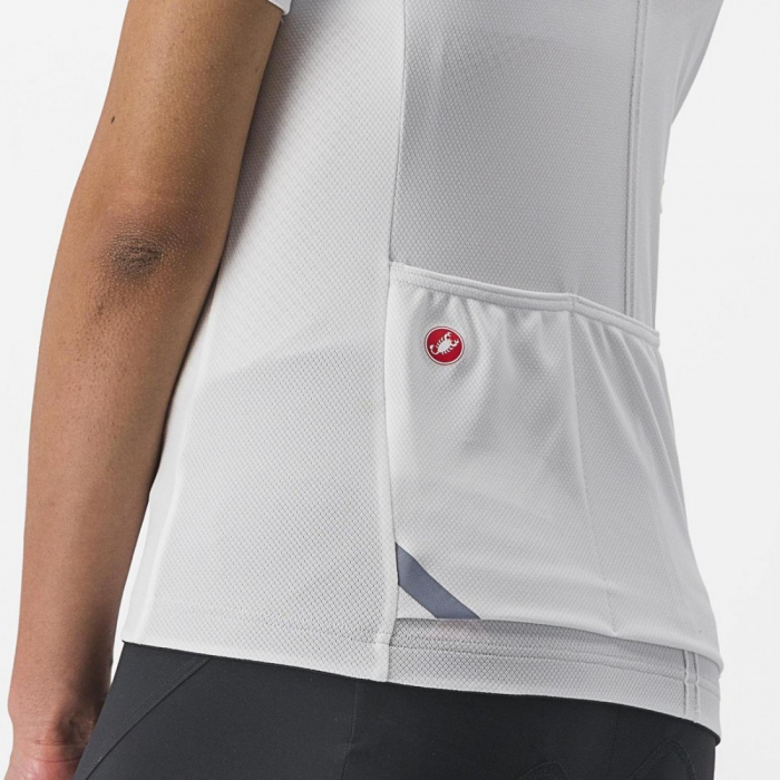 Tricou cu maneca scurta Castelli Anima 4 de dama Alb M [3]