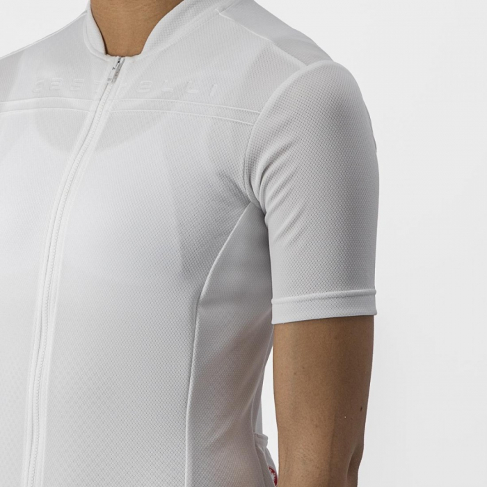 Tricou cu maneca scurta Castelli Anima 4 de dama Alb M [4]