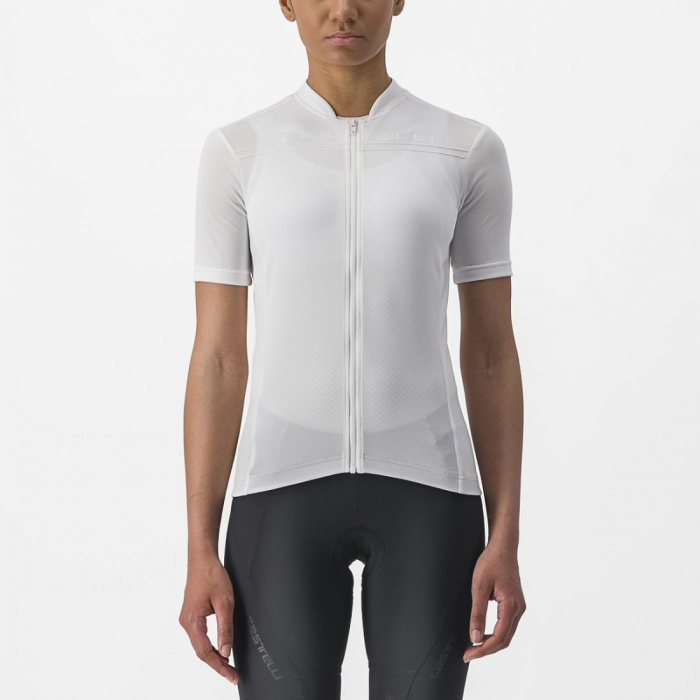 Tricou cu maneca scurta Castelli Anima 4 de dama Alb M [1]