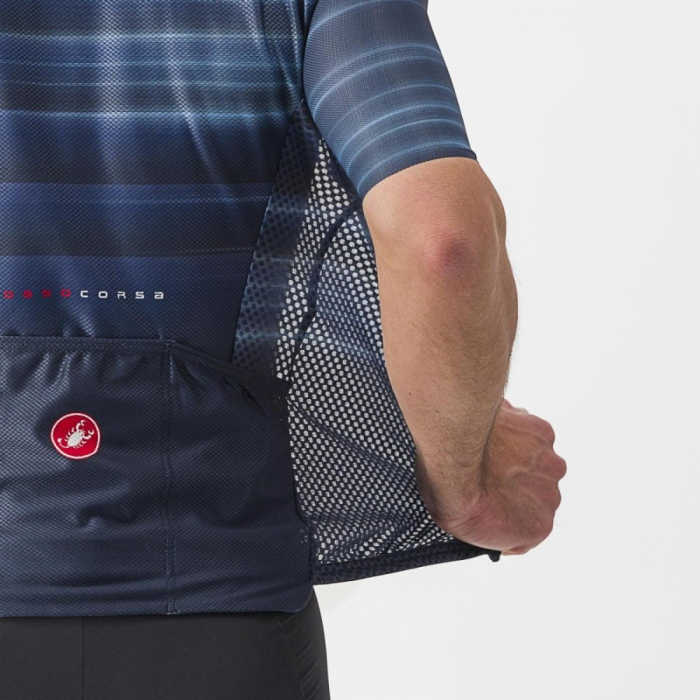 Tricou cu maneca scurta Castelli Climbers 3.0 SL2 Bleumarin XL [3]