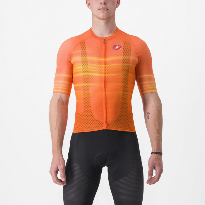 Tricou cu maneca scurta Castelli Climbers 3.0 SL2 Portocaliu XL [1]