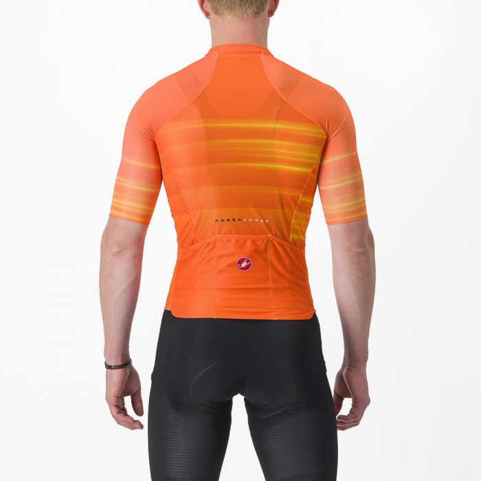 Tricou cu maneca scurta Castelli Climbers 3.0 SL2 Portocaliu XL [2]