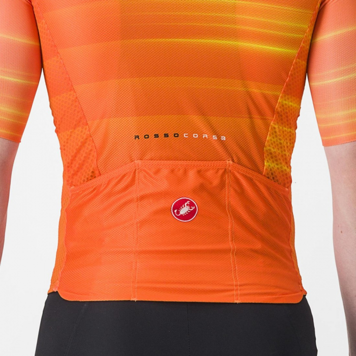 Tricou cu maneca scurta Castelli Climbers 3.0 SL2 Portocaliu XXL [3]