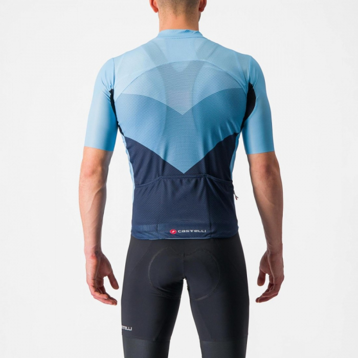 Tricou cu maneca scurta Castelli Endurance PRO 2 Bleu/Albastru/Bleumarin M [2]
