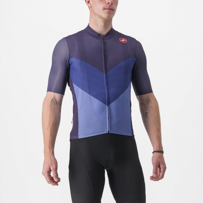 Tricou cu maneca scurta Castelli Endurance PRO 2 Mov/Indigo/Violet XXL [1]