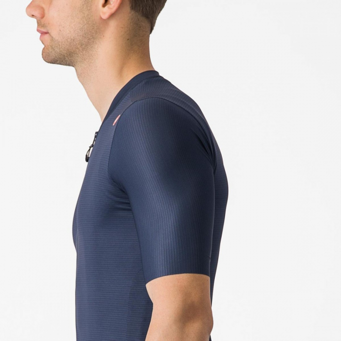 Tricou cu maneca scurta Castelli Espresso Indigo M [6]