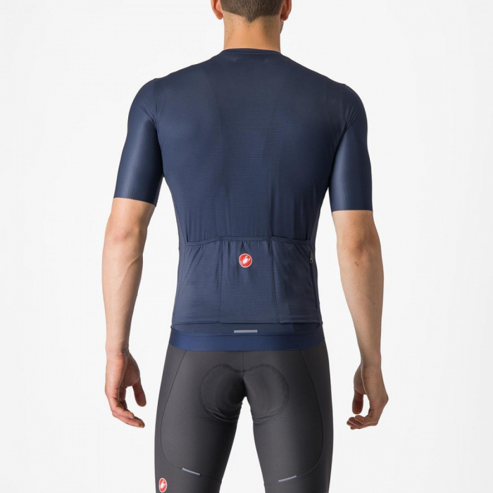 Tricou cu maneca scurta Castelli Espresso Indigo M [2]