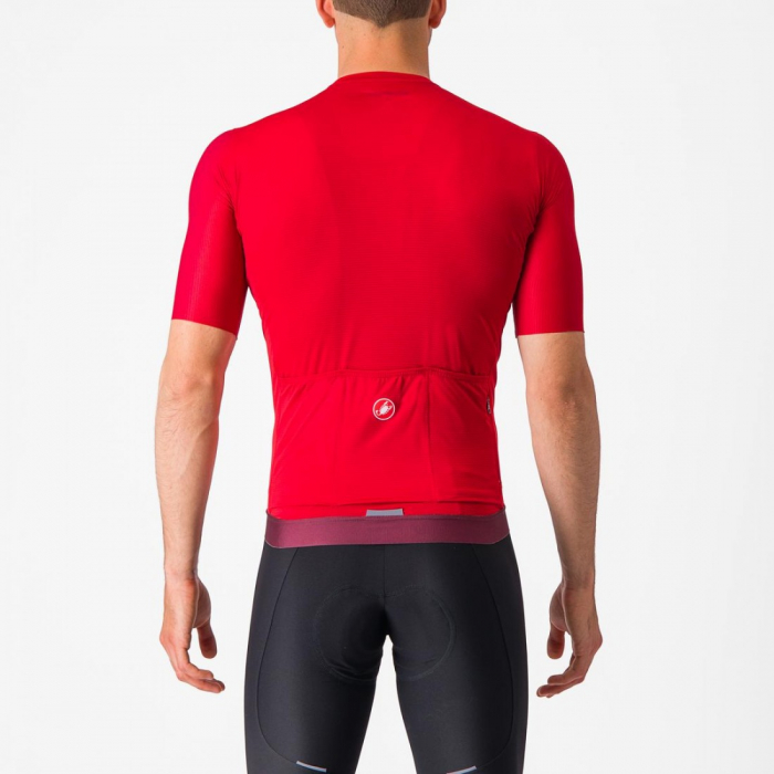 Tricou cu maneca scurta Castelli Espresso Rosu S [2]