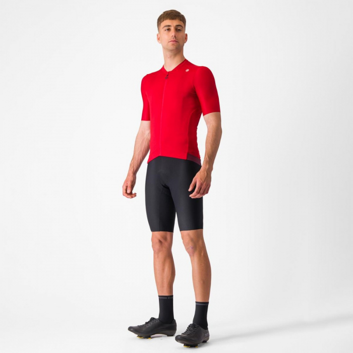 Tricou cu maneca scurta Castelli Espresso Rosu XXL [7]