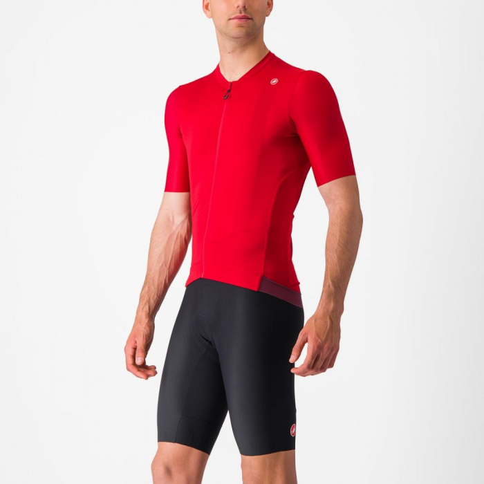Tricou cu maneca scurta Castelli Espresso Rosu XXL [3]