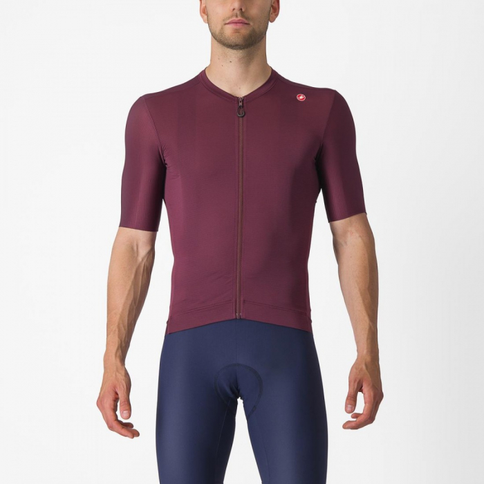 Tricou cu maneca scurta Castelli Espresso Visiniu S [1]