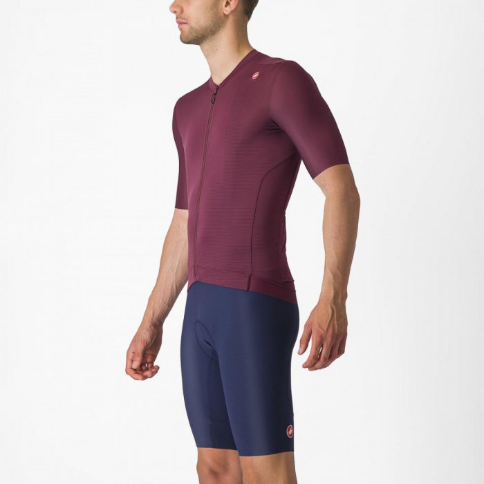 Tricou cu maneca scurta Castelli Espresso Visiniu S [3]