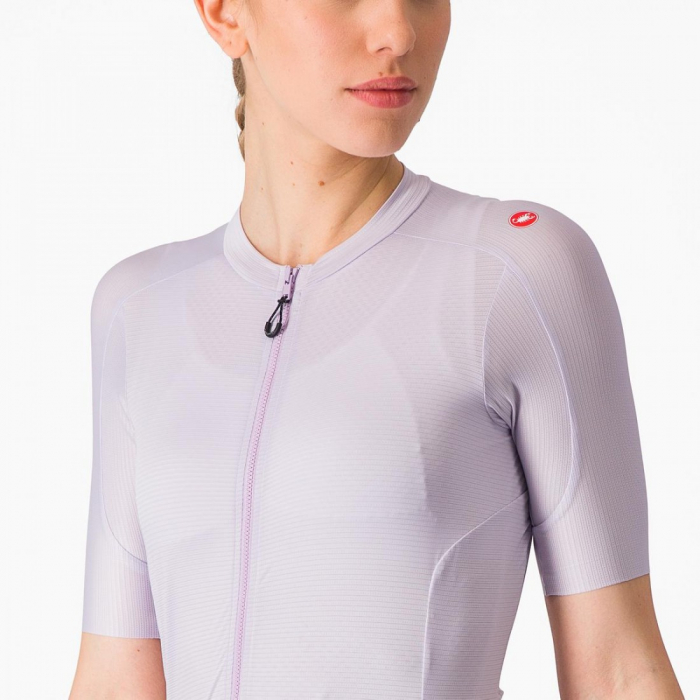Tricou cu maneca scurta Castelli Espresso W de dama Violet M [5]