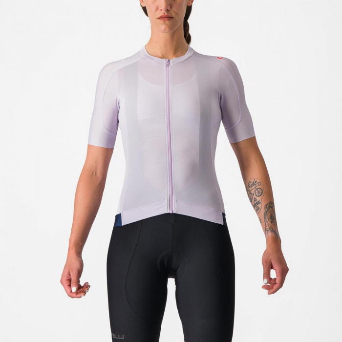 Tricou cu maneca scurta Castelli Espresso W de dama Violet M [1]