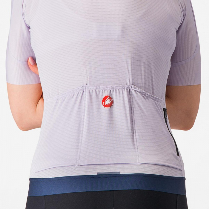 Tricou cu maneca scurta Castelli Espresso W de dama Violet XS [4]