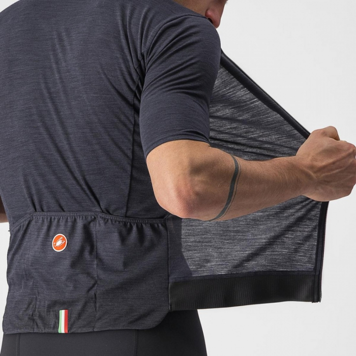 Tricou cu maneca scurta Castelli Essenza Negru L [5]