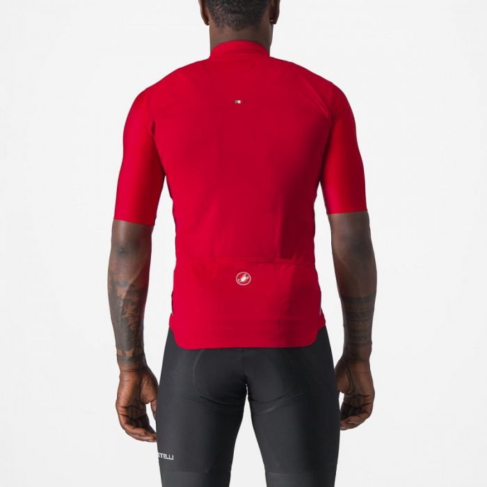 Tricou cu maneca scurta Castelli Prologo 7 Rosu/Alb/Negru M [2]