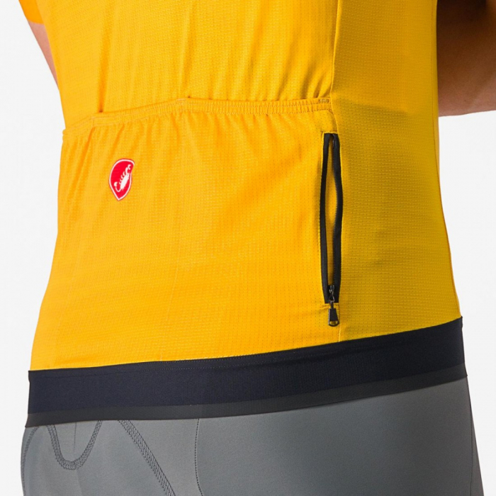 Tricou cu maneca scurta Castelli Unlimited Endurance Galben/Rosu XL [4]