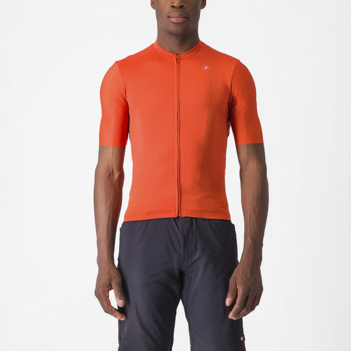 Tricou cu maneca scurta Castelli Unlimited Entrata 2 Portocaliu S [1]