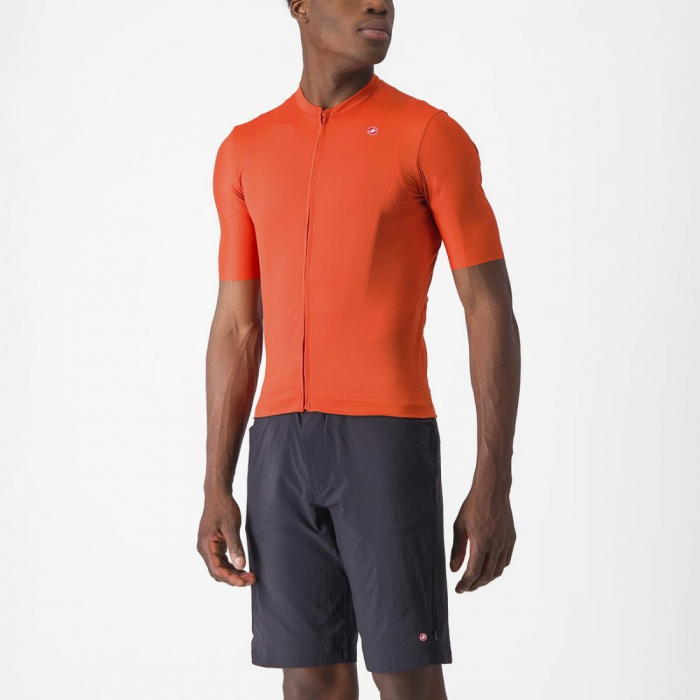 Tricou cu maneca scurta Castelli Unlimited Entrata 2 Portocaliu S [3]