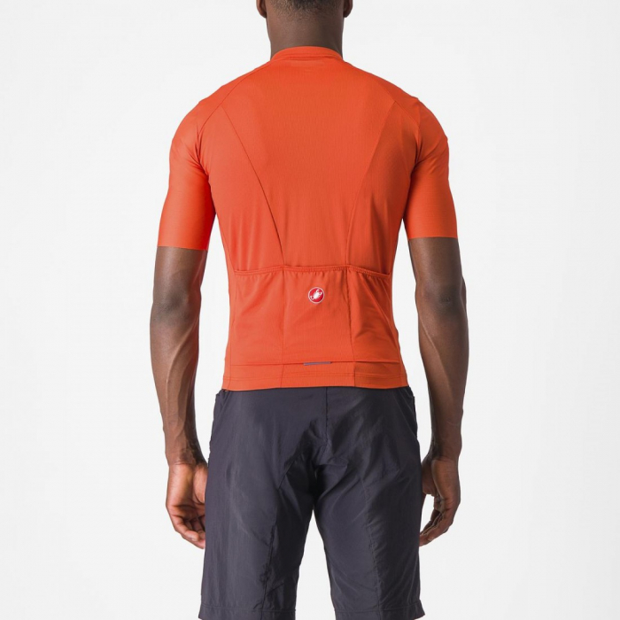 Tricou cu maneca scurta Castelli Unlimited Entrata 2 Portocaliu XL [2]