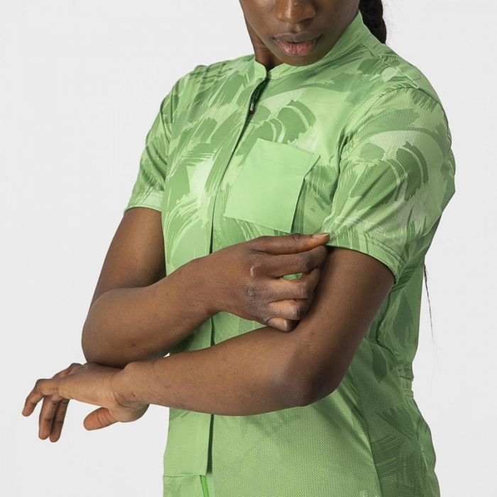 Tricou cu maneca scurta Castelli Unlimited Sentiero de dama Vernil M [3]