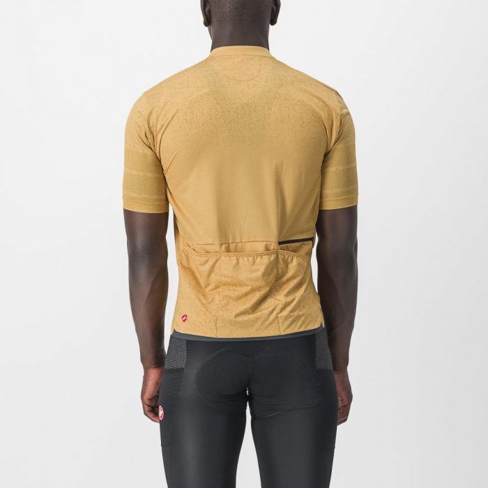 Tricou cu maneca scurta Castelli Unlimited Terra Galben M [2]