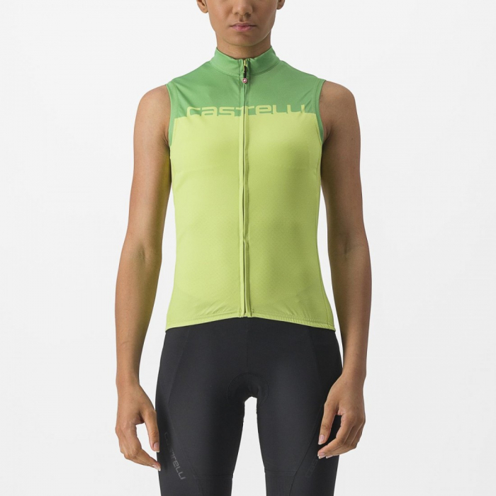 Tricou fara maneci Castelli Velocissima SL de dama Lime/Verde L [1]