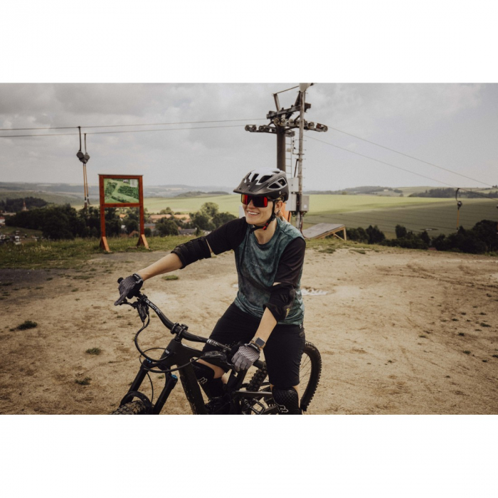 Tricou Force MTB Move maneci scurte Verde Inchis XL [5]