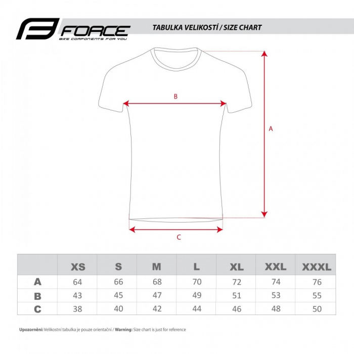 Tricou Force Spirit maneci scurte negru XXXL [3]