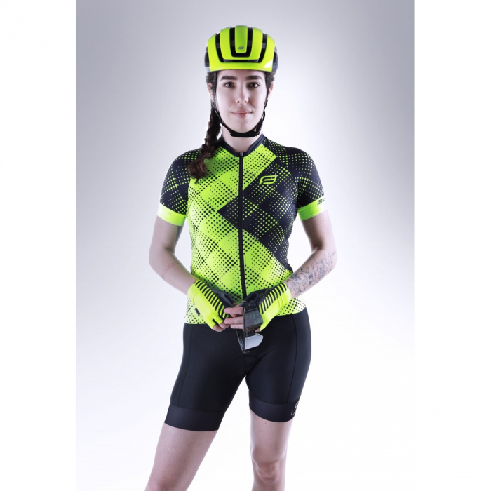 Tricou maneca scurta dama Force Vision fluo XS [2]