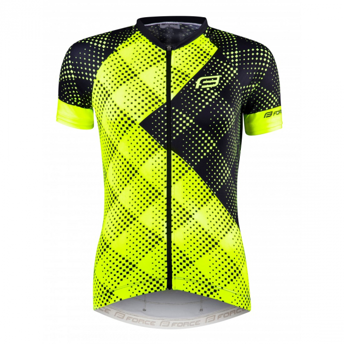 Tricou maneca scurta dama Force Vision fluo XS [4]