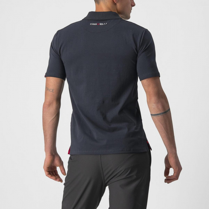 Tricou polo Castelli Race Day Negru XL [2]